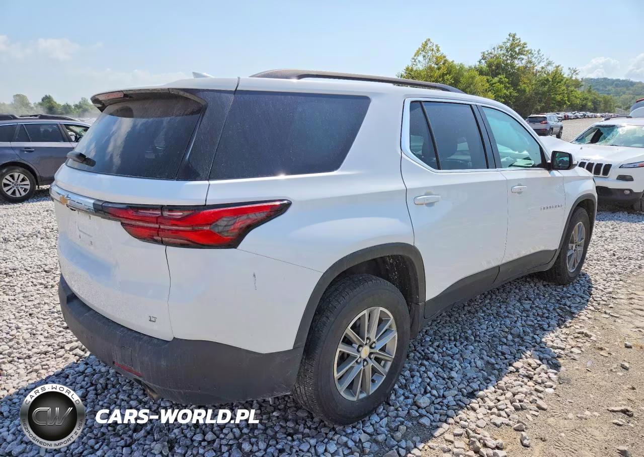 2022 Chevrolet Traverse Lt VIN:1GNEVGKW2NJ121459 - 3