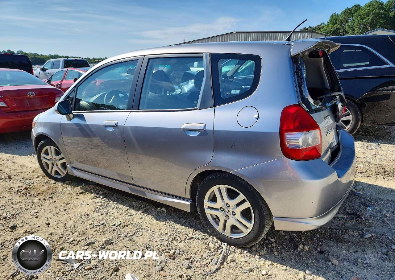 2007 Honda Fit S VIN:JHMGD37687S041617 - 2