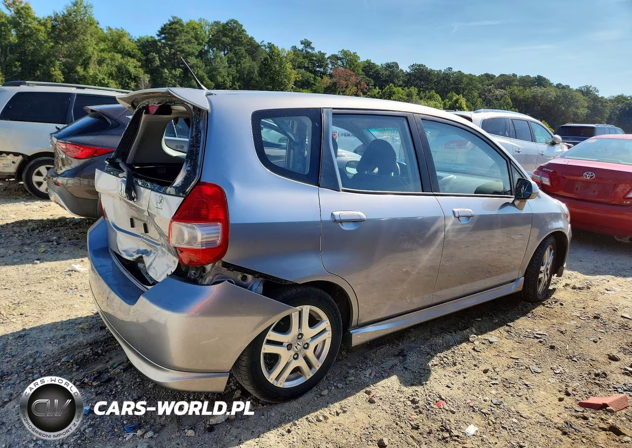 2007 Honda Fit S VIN:JHMGD37687S041617 - 3