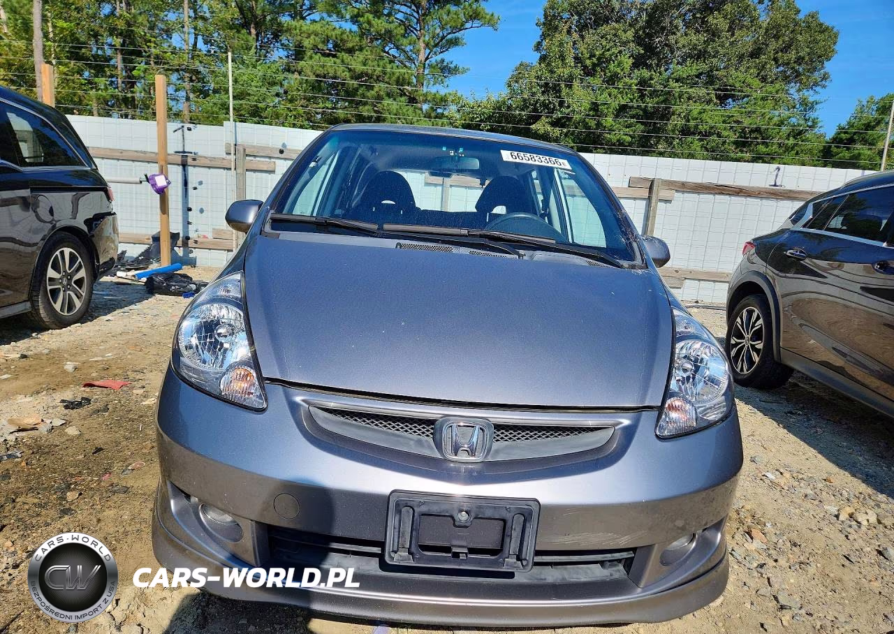 2007 Honda Fit S VIN:JHMGD37687S041617 - 5