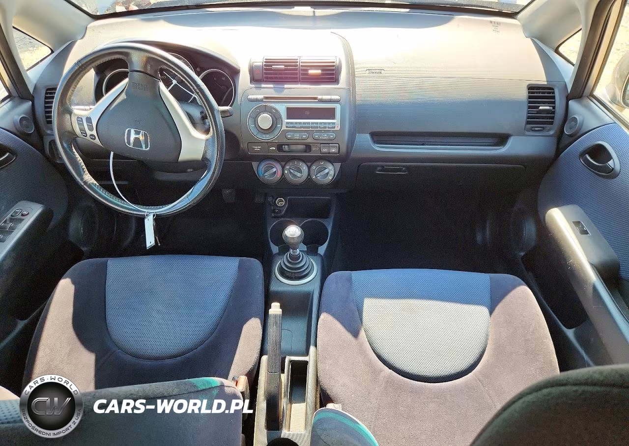 2007 Honda Fit S VIN:JHMGD37687S041617 - 8