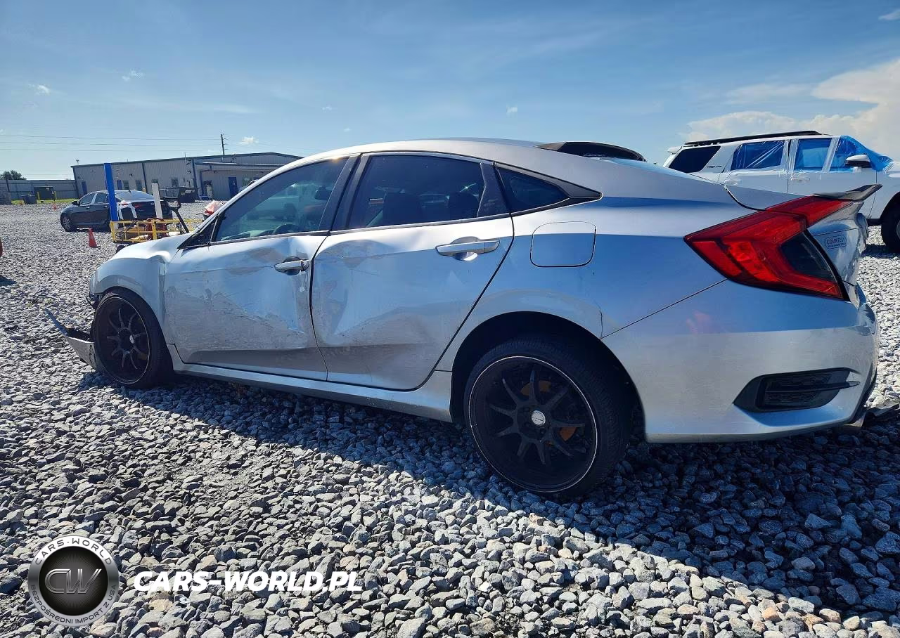 2017 Honda Civic Lx VIN:19XFC2E59HE009333 - 2