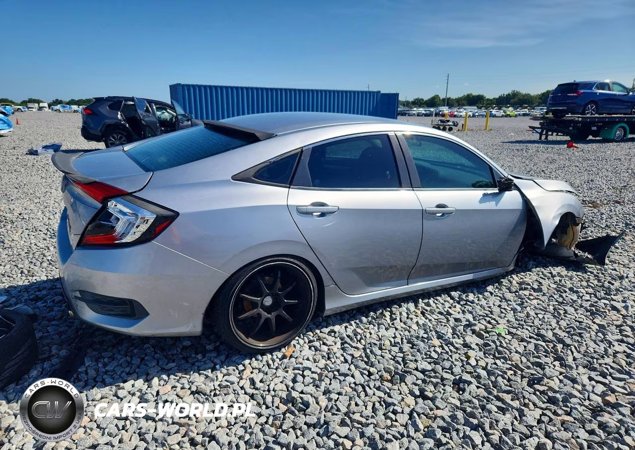 2017 Honda Civic Lx VIN:19XFC2E59HE009333 - 3