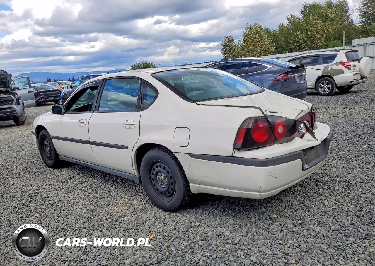 2004 Chevrolet Impala VIN:2G1WF55K349315606 - 2