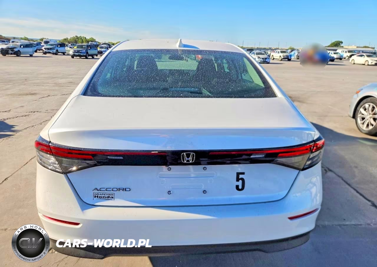 2026 Honda Accord Lx VIN:1HGCY1F26TA042273 - 6