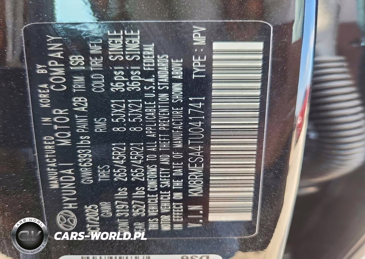 2026 Hyundai Palisade Calligraphy VIN:KM8RMESA4TU041741 - 13