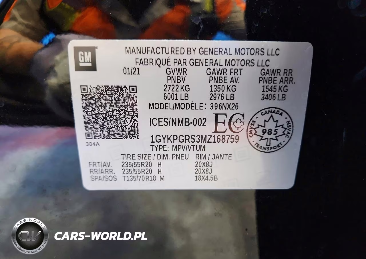 2021 Cadillac Xt6 Sport VIN:1GYKPGRS3MZ168759 - 13