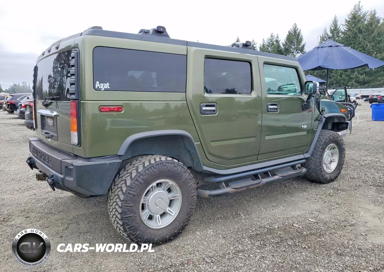 2004 Hummer H2 Suv VIN:5GRGN23U64H105593 - 3