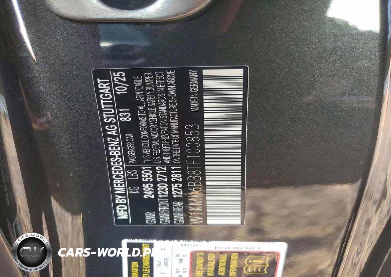 2026 Mercedes-Benz Cle 450 4Matic VIN:W1KMK6BB8TF100853 - 12