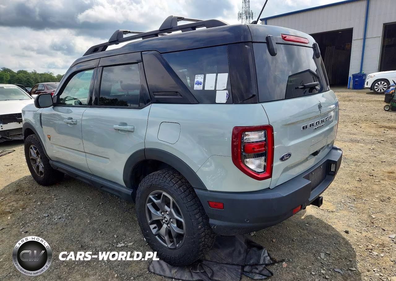 2021 Ford Bronco Sport Badlands VIN:3FMCR9D94MRB06663 - 2
