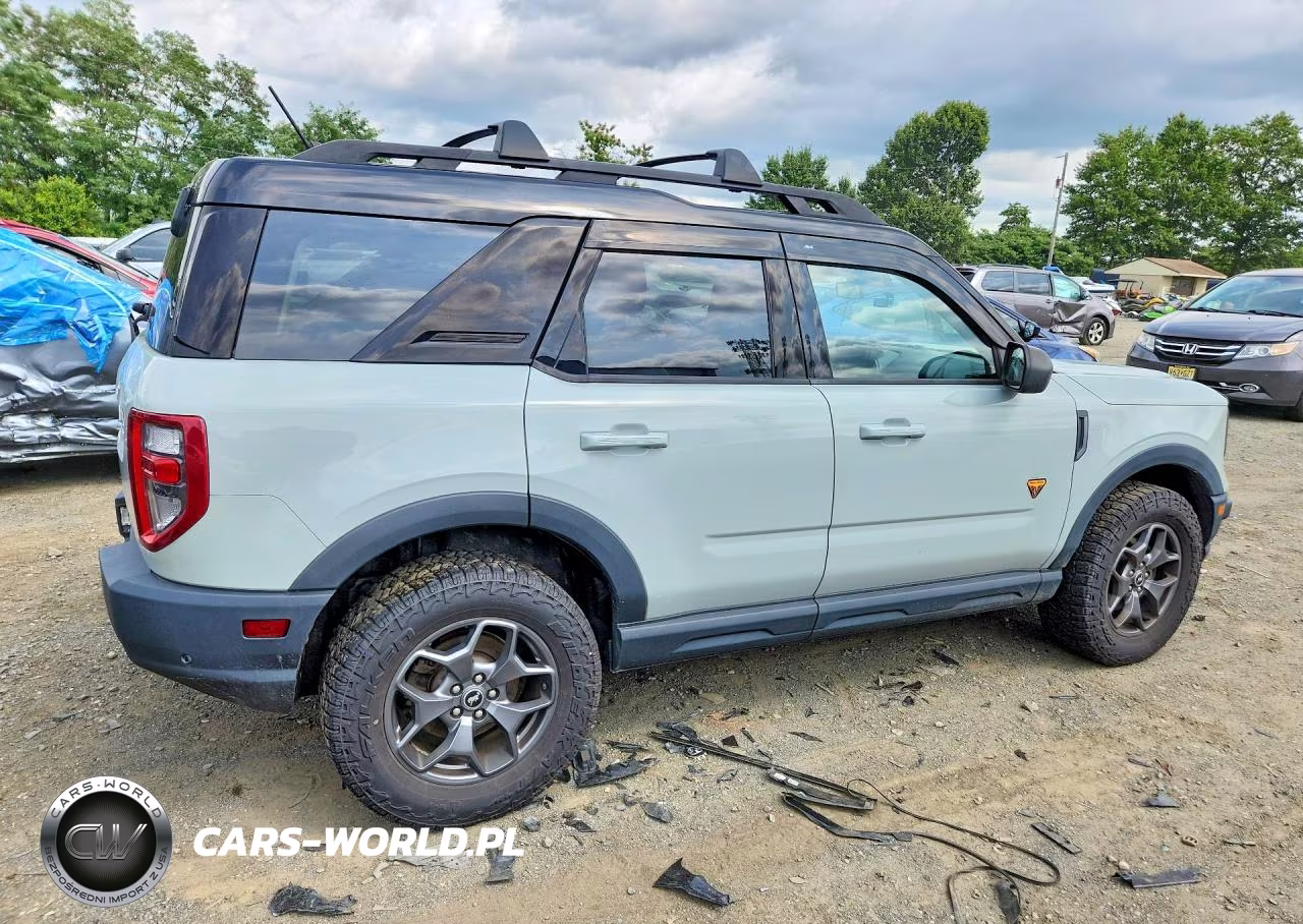 2021 Ford Bronco Sport Badlands VIN:3FMCR9D94MRB06663 - 3