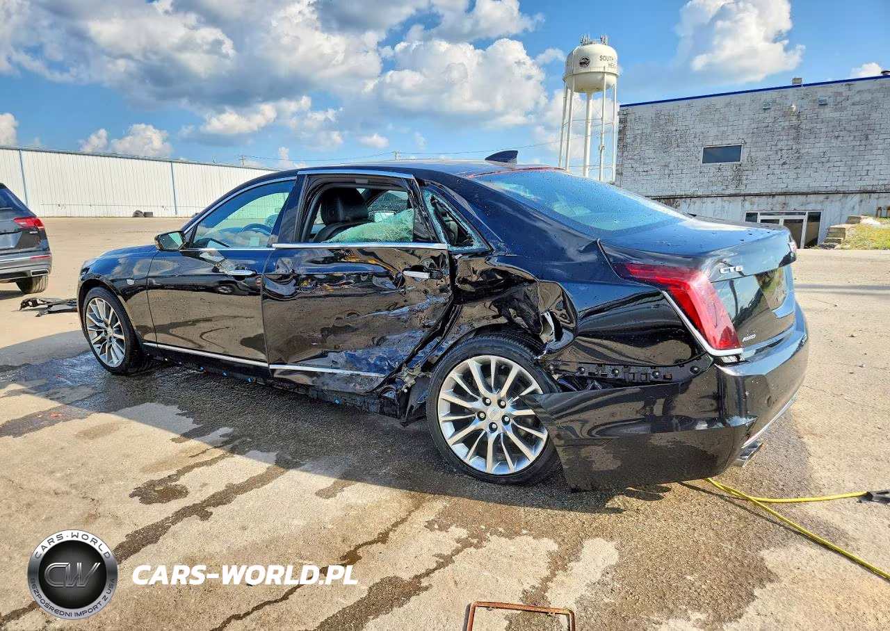 2018 Cadillac Ct6 Luxury VIN:1G6KD5RS1JU155572 - 2