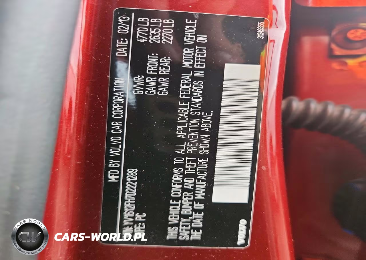 2013 Volvo S60 T5 VIN:YV1612FH7D2221289 - 12