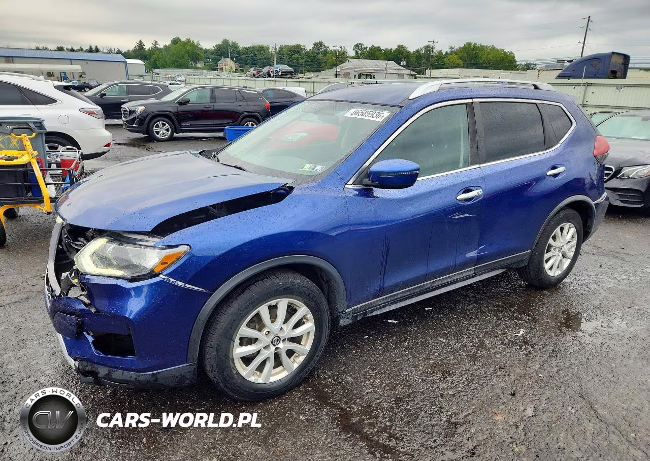 2018 Nissan Rogue Sv VIN:KNMAT2MT0JP508909 - 1