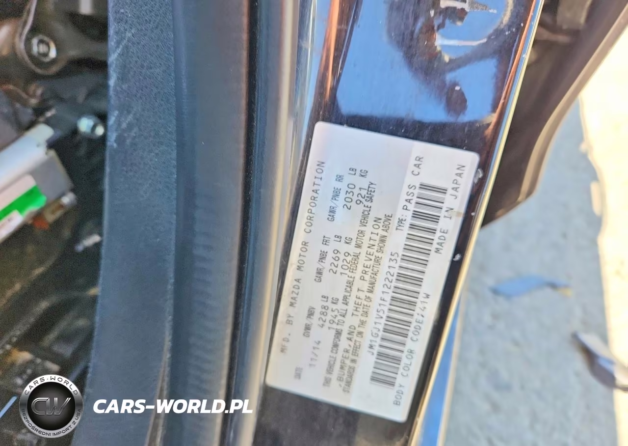2015 Mazda 6 Touring VIN:JM1GJ1V51F1222135 - 12