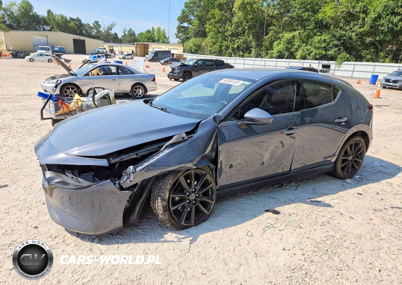 2021 Mazda 3 Premium VIN:JM1BPAML8M1401455 - 1