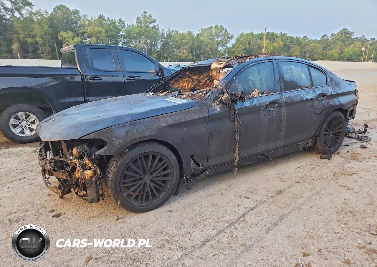 2018 BMW 540 I VIN:WBAJE5C57JWA95357 - 1
