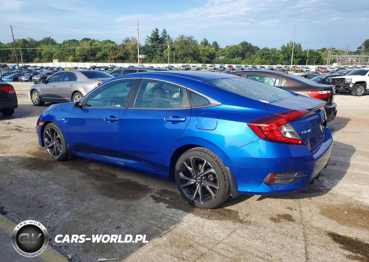 2020 Honda Civic Sport VIN:19XFC2F86LE030416 - 2