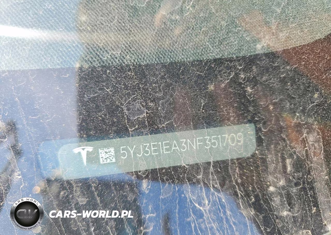 2022 Tesla Model 3 VIN:5YJ3E1EA3NF351709 - 12