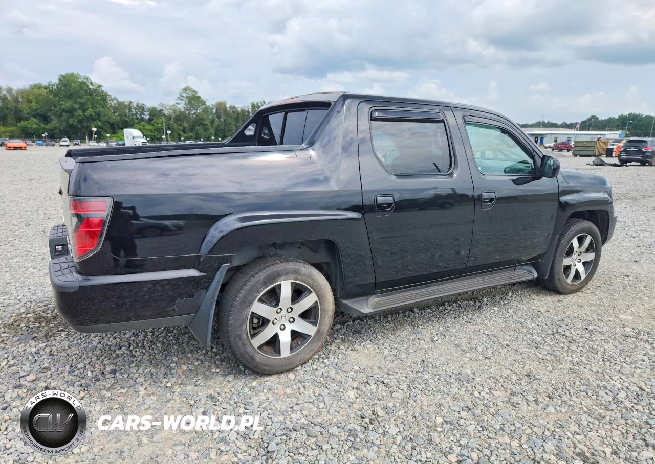 2014 Honda Ridgeline Rtl-S VIN:5FPYK1F65EB009016 - 3