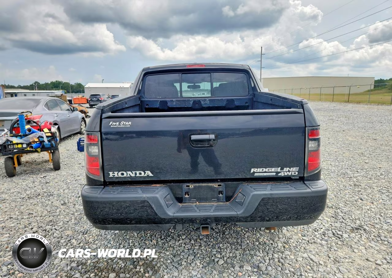 2014 Honda Ridgeline Rtl-S VIN:5FPYK1F65EB009016 - 6