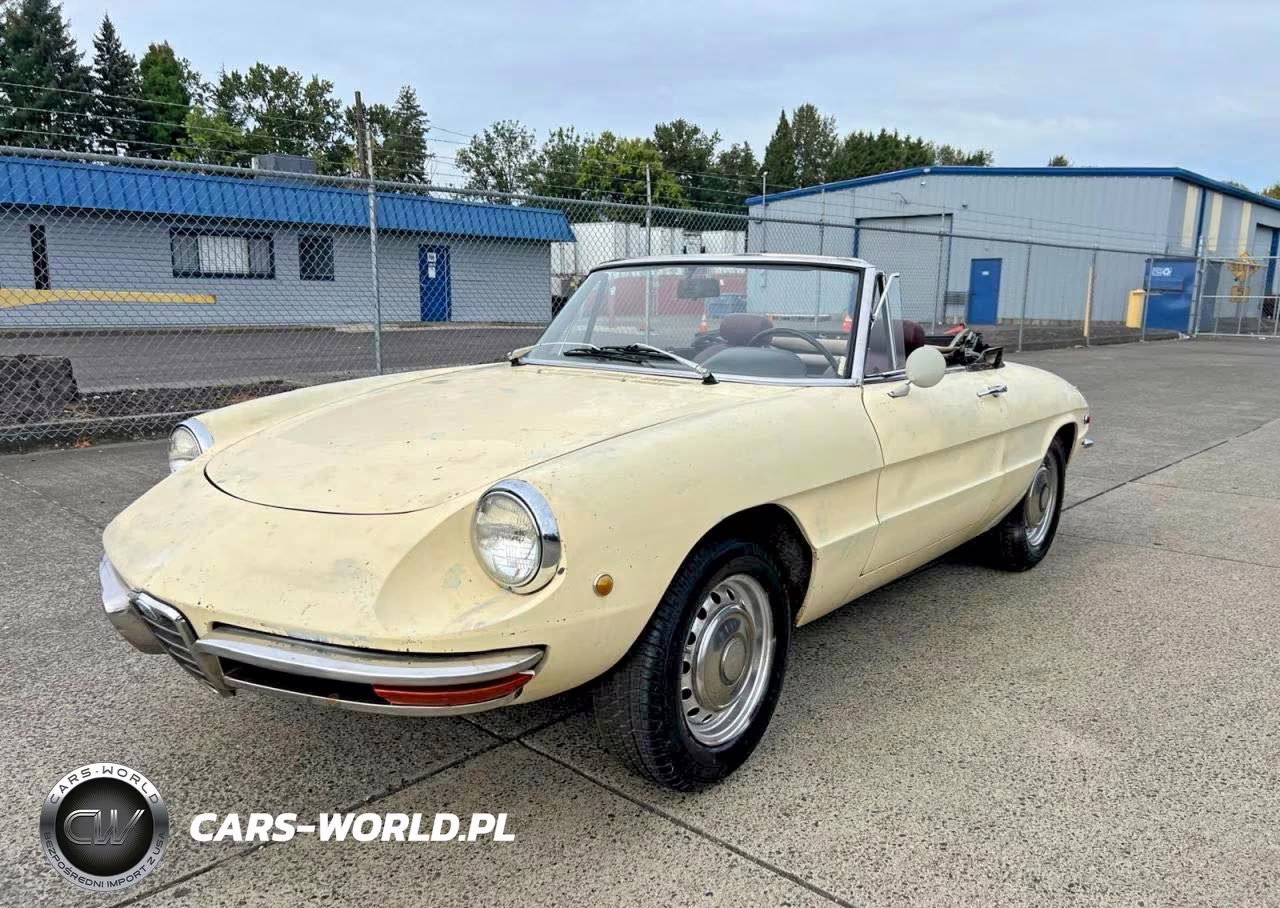 1969 Alfa Duetto Con VIN:AR1480400 - 2