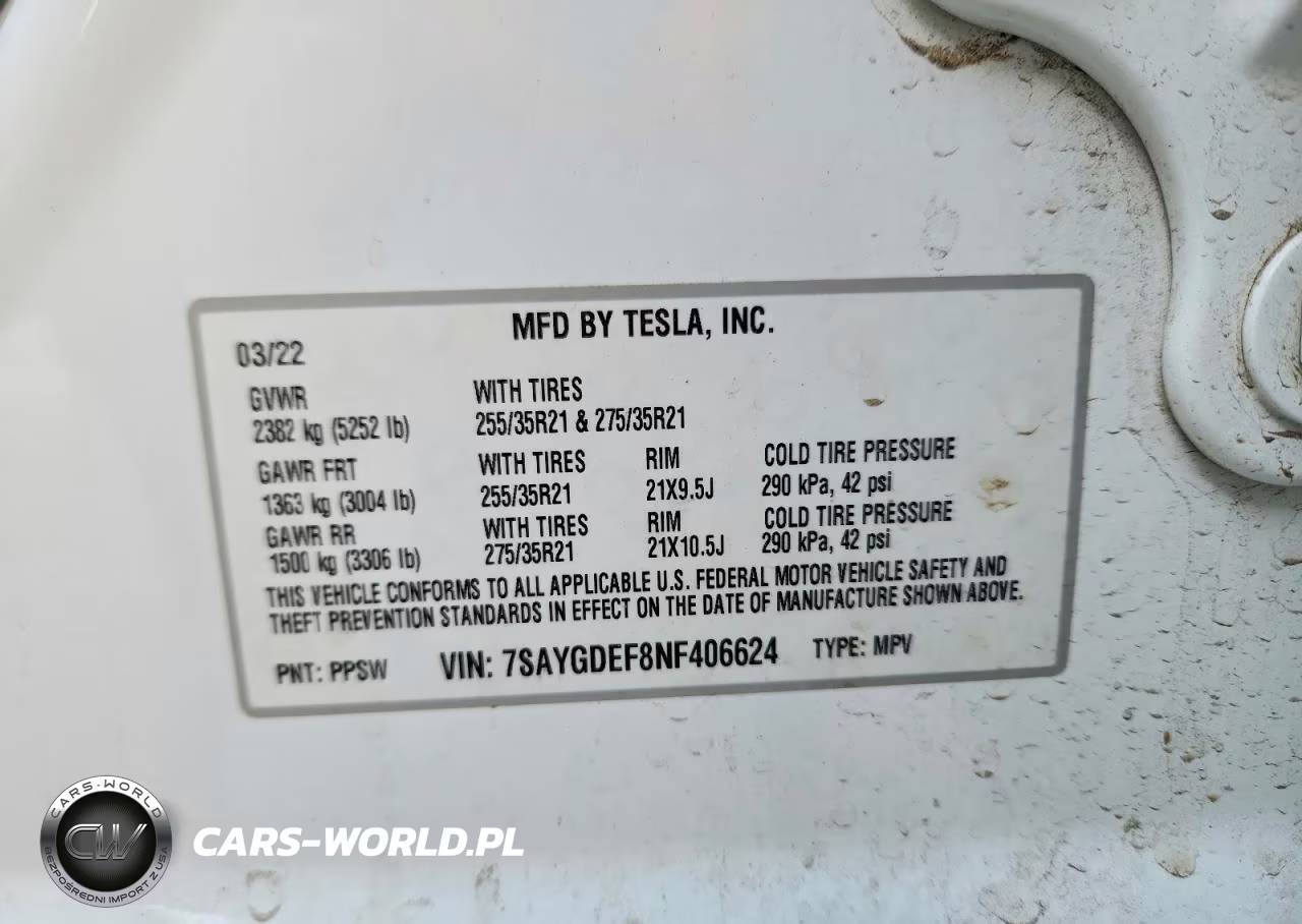 2022 Tesla Model Y VIN:7SAYGDEF8NF406624 - 13