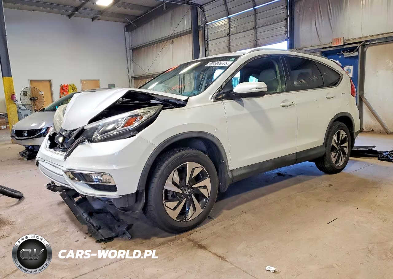 2016 Honda Cr-V Touring VIN:5J6RM4H91GL092728 - 1