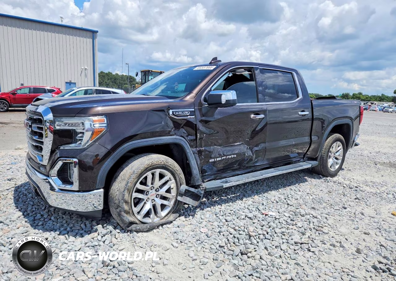 2019 GMC Sierra K1500 Slt VIN:3GTU9DED0KG177446 - 1