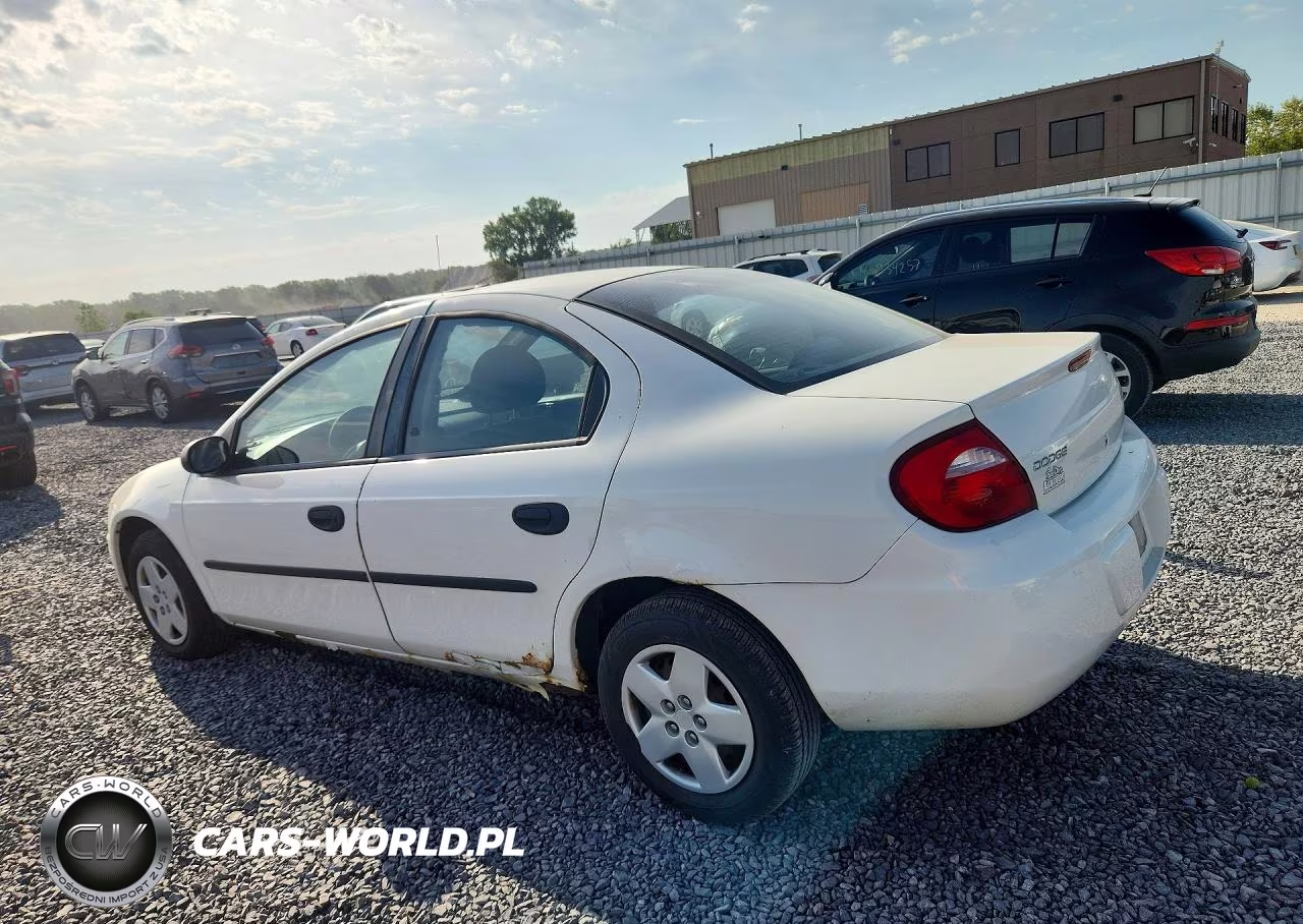 2003 Dodge Neon Se VIN:1B3ES26C63D190561 - 2