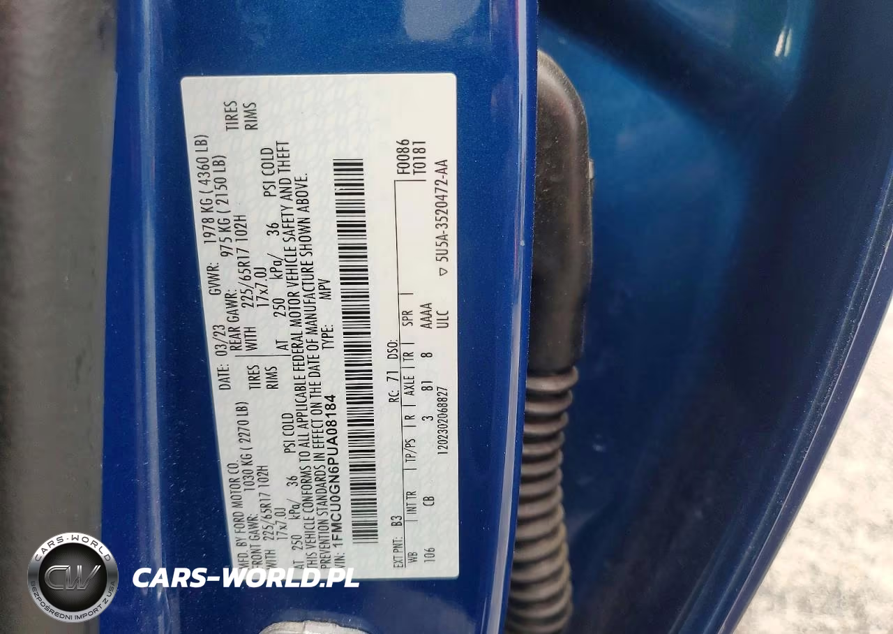 2023 Ford Escape Active VIN:1FMCU0GN6PUA08184 - 14