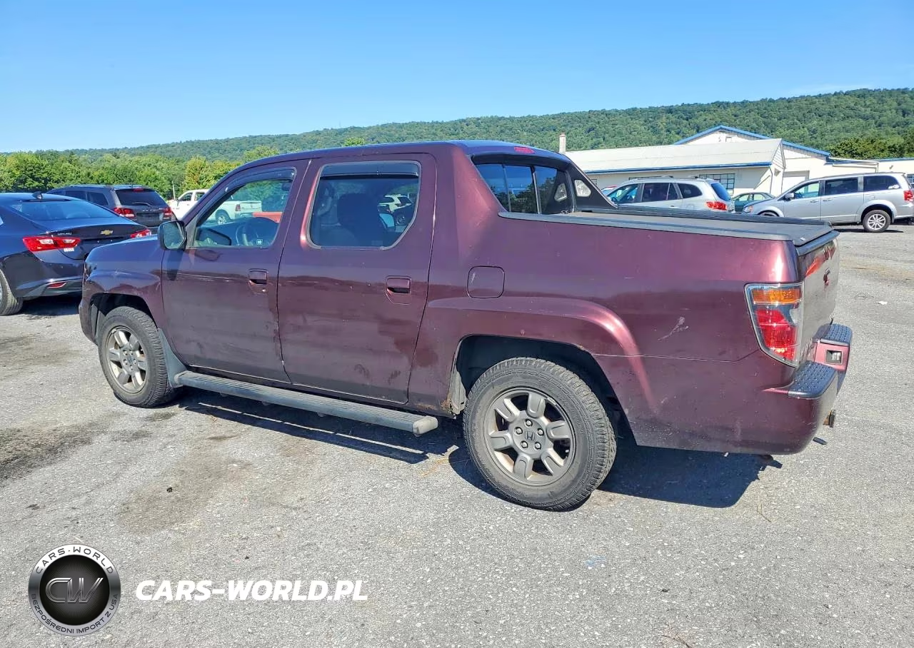 2007 Honda Ridgeline Rtx VIN:2HJYK16317H538471 - 2