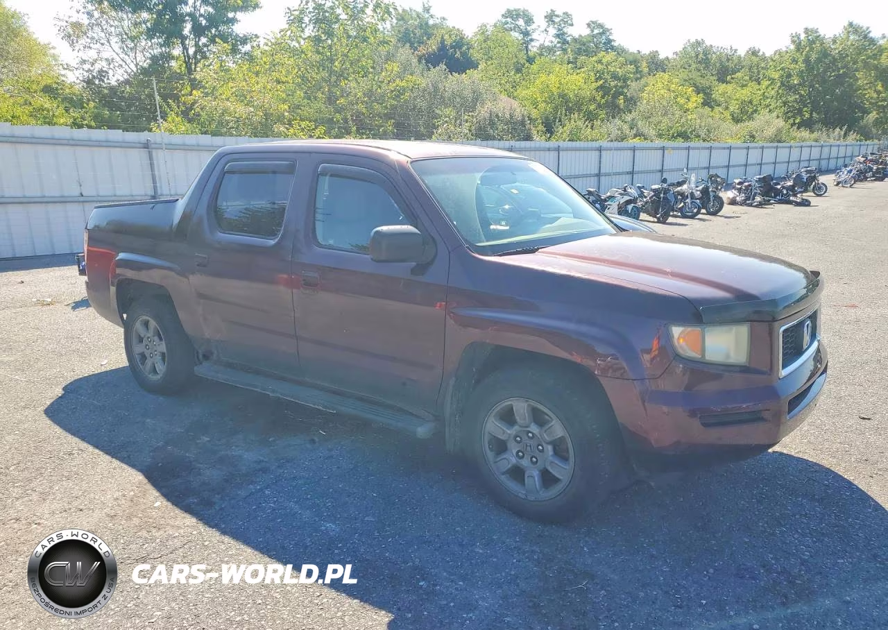 2007 Honda Ridgeline Rtx VIN:2HJYK16317H538471 - 4