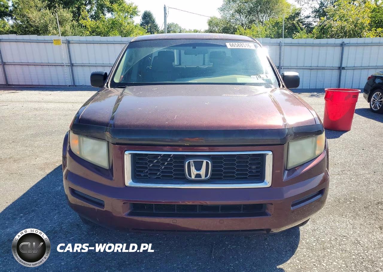 2007 Honda Ridgeline Rtx VIN:2HJYK16317H538471 - 5