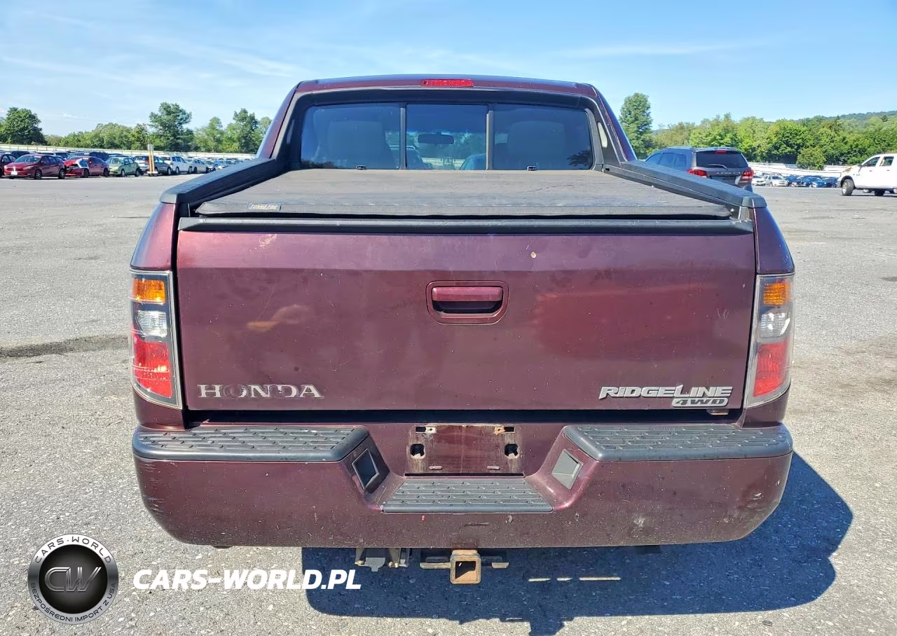 2007 Honda Ridgeline Rtx VIN:2HJYK16317H538471 - 6
