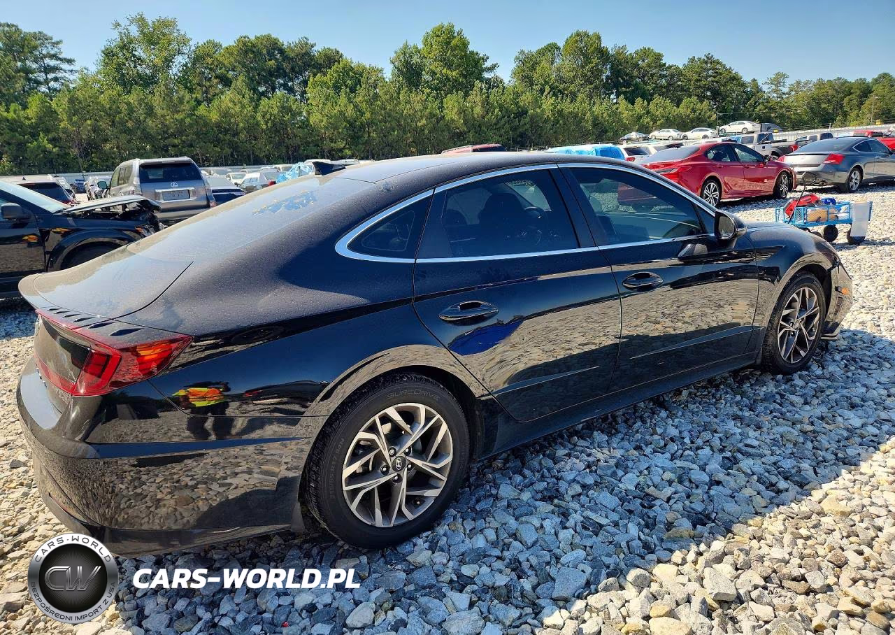 2021 Hyundai Sonata Sel VIN:KMHL64JA2MA150083 - 3