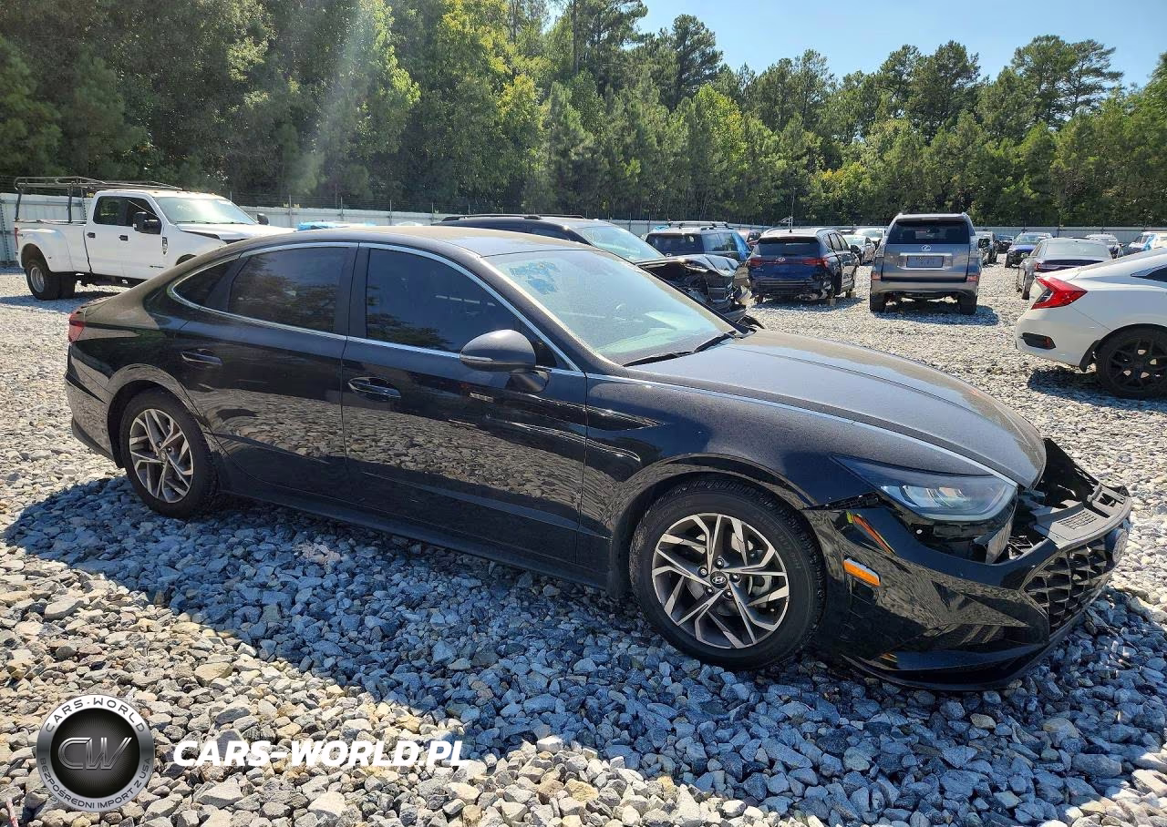 2021 Hyundai Sonata Sel VIN:KMHL64JA2MA150083 - 4