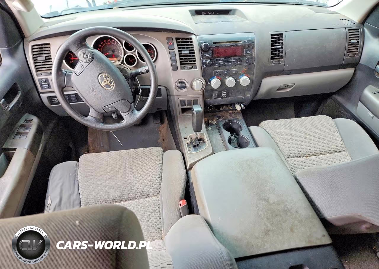 2010 Toyota Tundra Double Cab Sr5 VIN:5TFUM5F11AX007339 - 8