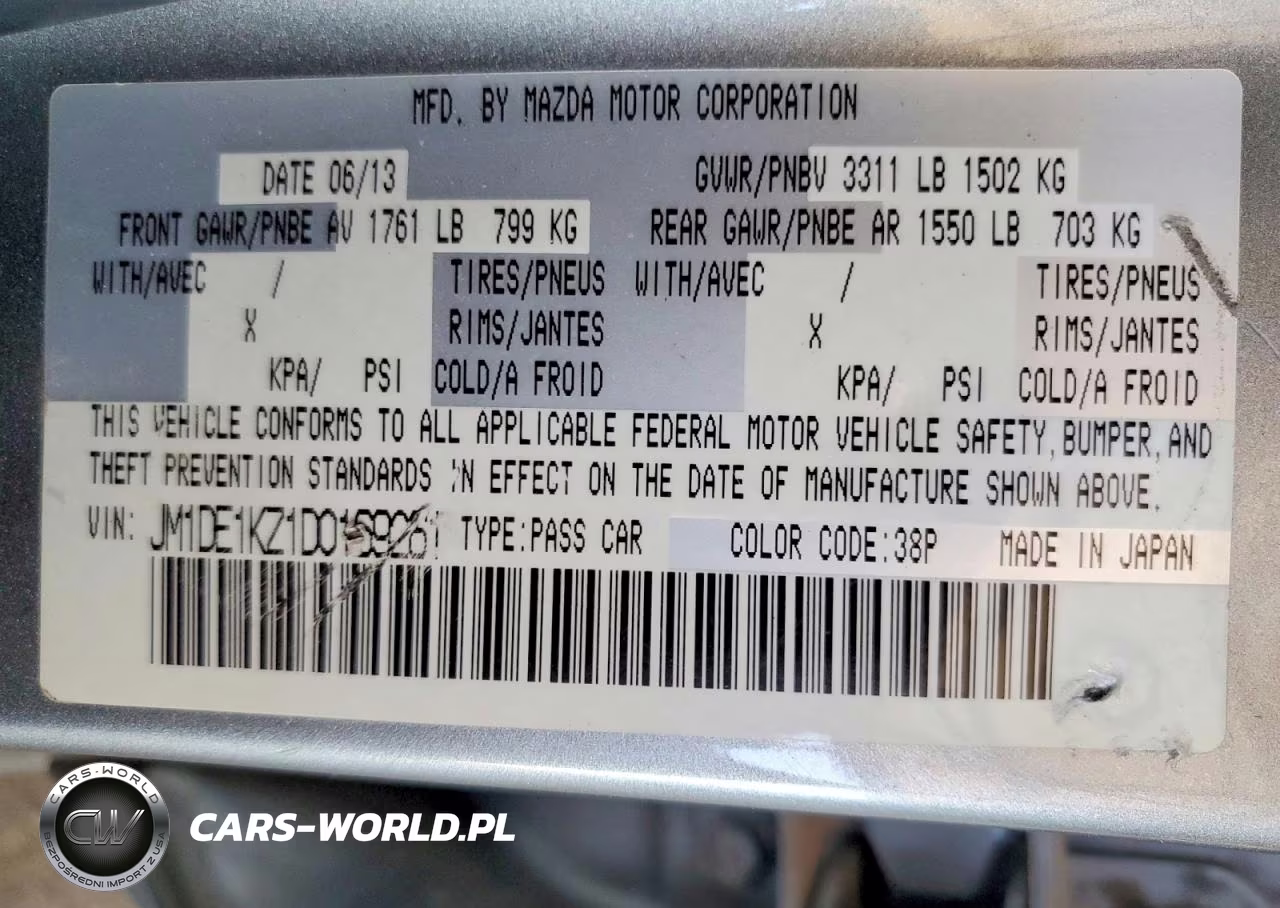 2013 Mazda Mazda2 VIN:JM1DE1KZ1D0169261 - 12