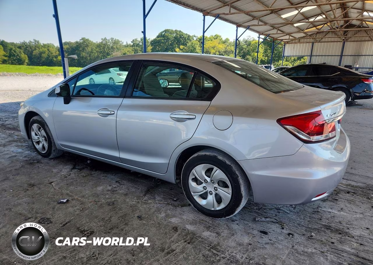 2013 Honda Civic Lx VIN:19XFB2F5XDE070962 - 2