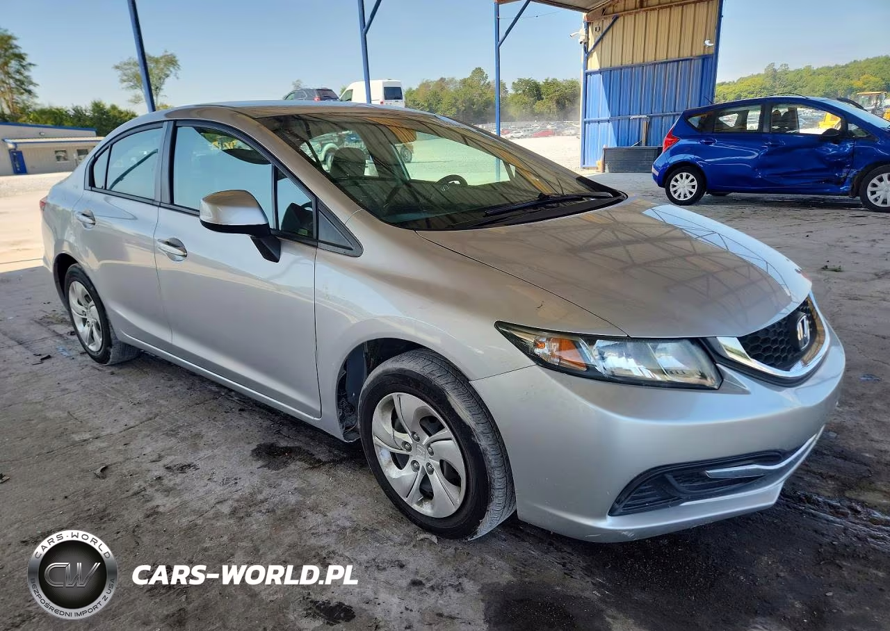 2013 Honda Civic Lx VIN:19XFB2F5XDE070962 - 4