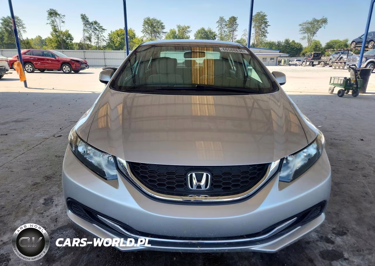 2013 Honda Civic Lx VIN:19XFB2F5XDE070962 - 5