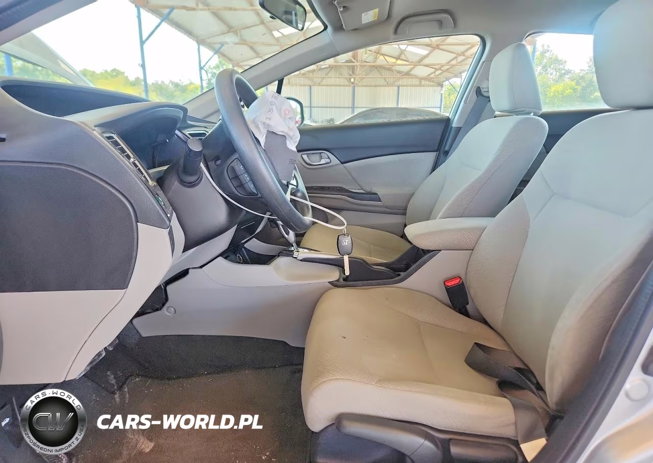 2013 Honda Civic Lx VIN:19XFB2F5XDE070962 - 7