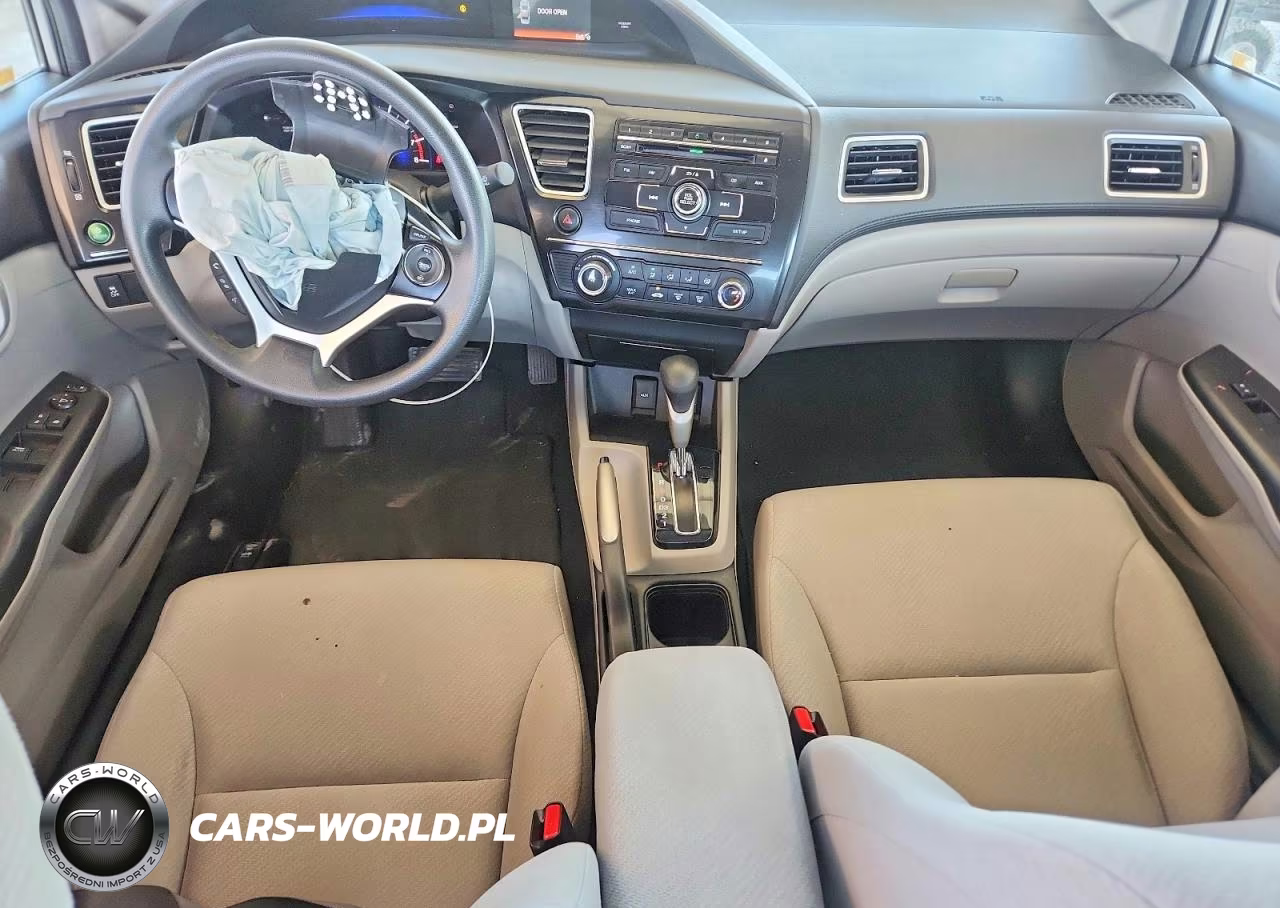 2013 Honda Civic Lx VIN:19XFB2F5XDE070962 - 8
