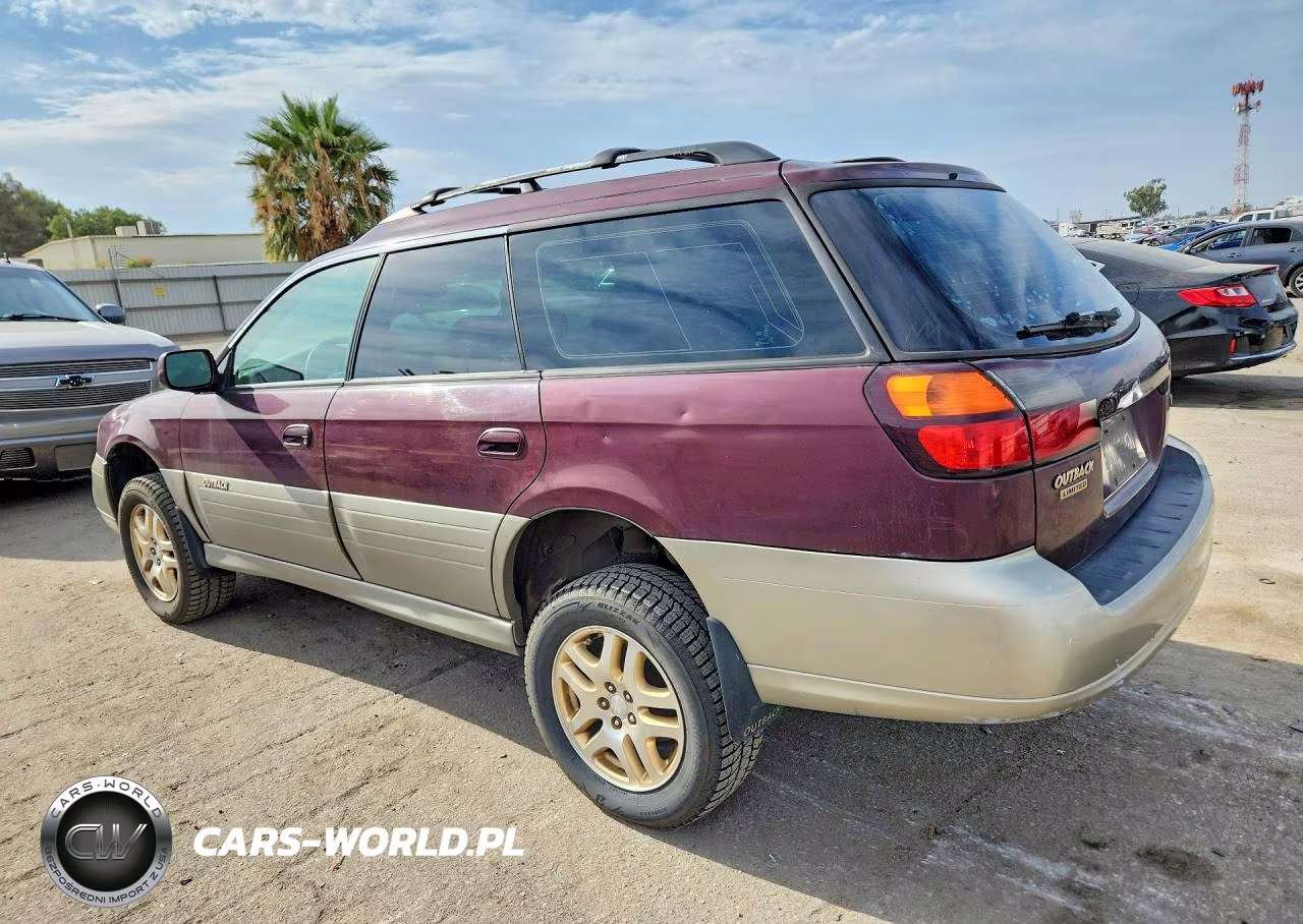 2000 Subaru Legacy Outback Limited VIN:4S3BH6869Y7650025 - 2