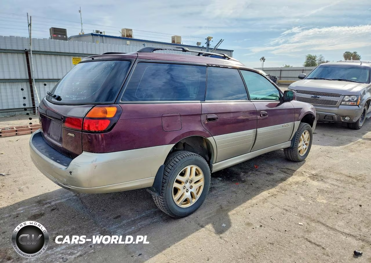 2000 Subaru Legacy Outback Limited VIN:4S3BH6869Y7650025 - 3