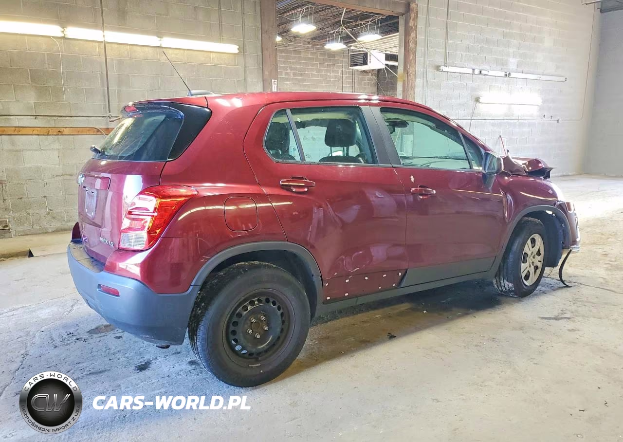 2016 Chevrolet Trax Ls VIN:3GNCJKSB8GL116586 - 3
