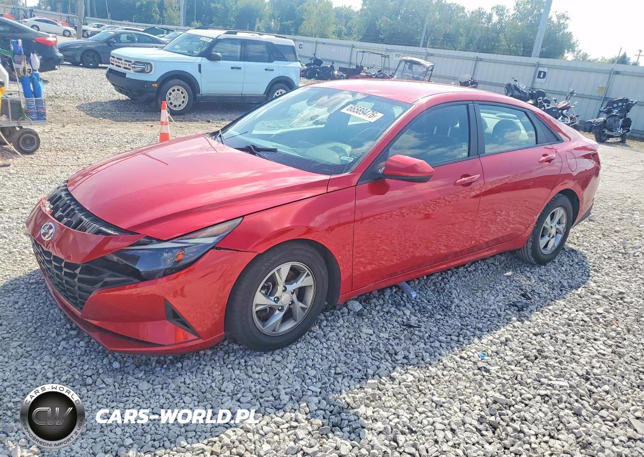 2021 Hyundai Elantra Se VIN:5NPLL4AG0MH029983 - 1