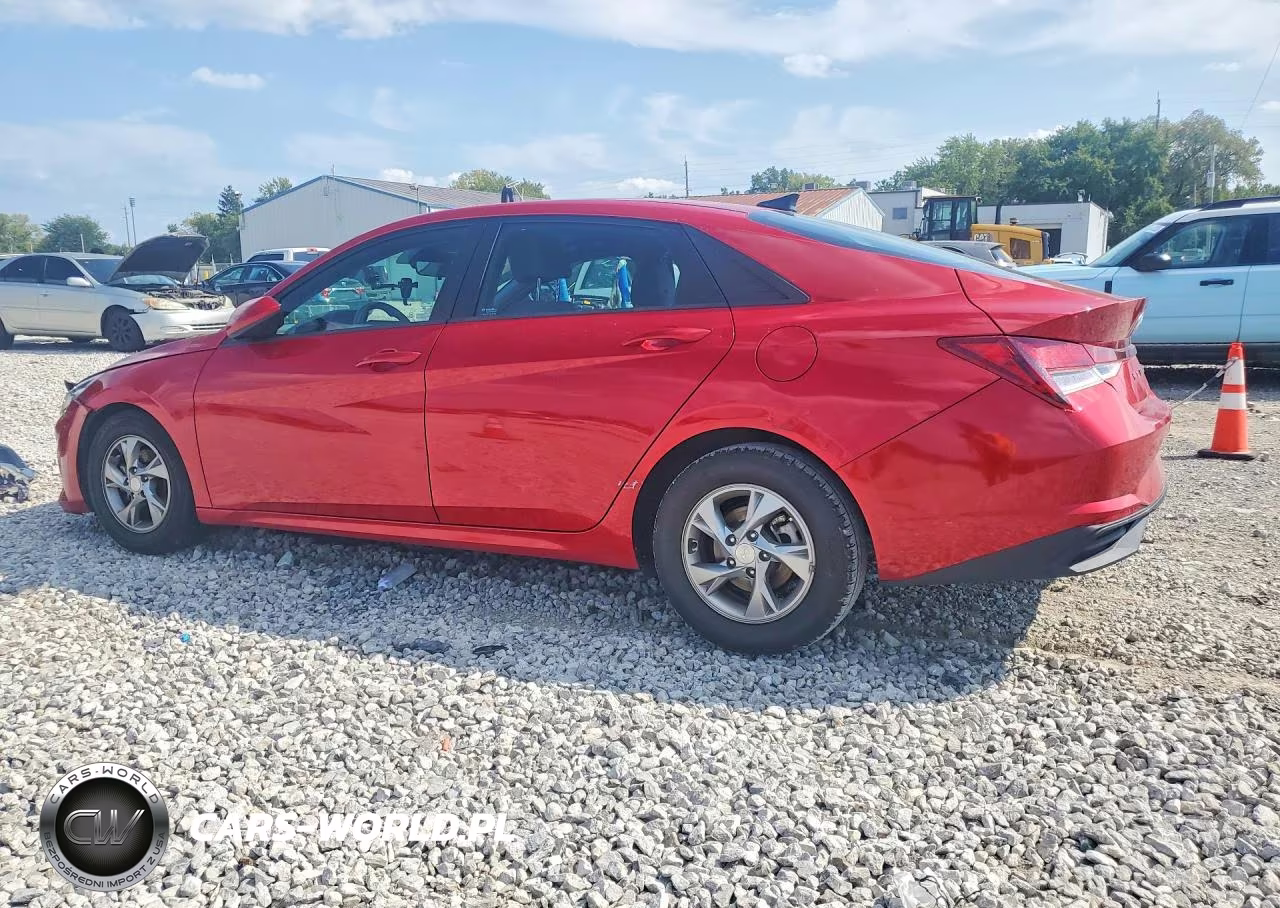 2021 Hyundai Elantra Se VIN:5NPLL4AG0MH029983 - 2