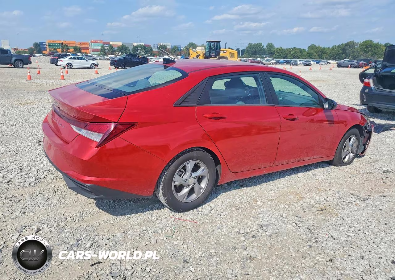 2021 Hyundai Elantra Se VIN:5NPLL4AG0MH029983 - 3